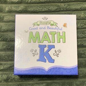 Educational Math Kit with Blocks and Tools